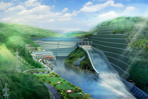 东源老挝南塔河1号水电站项目